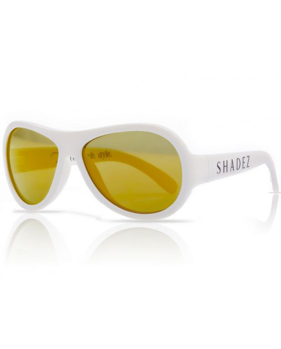 Shadez - UV-Zonnebril voor kinderen - Classics - Wit