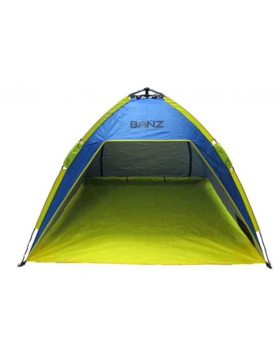Banz - UV Shelter - UPF50+ Strandtent - Groot - Blauw/geel