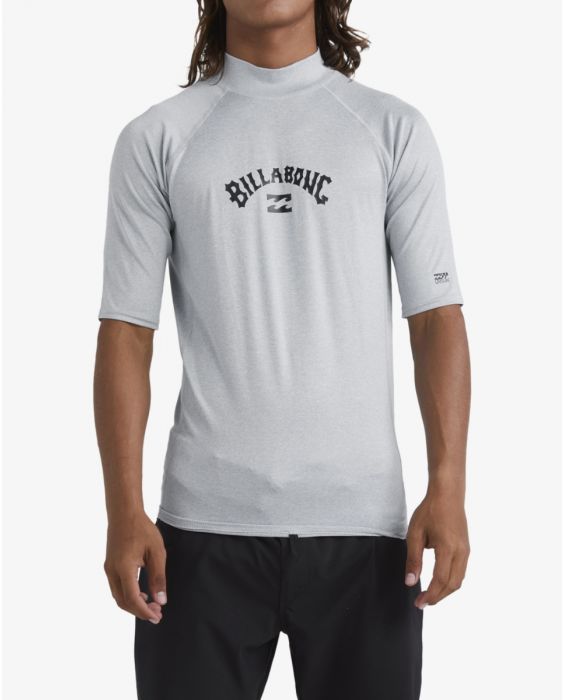 Billabong - UV-surf T-shirt voor heren - Arch Wave - Korte mouw - UPF50+ - Alloy Grijs
