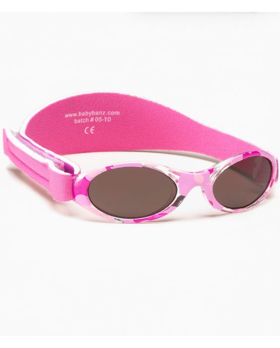 Banz - UV-beschermende zonnebril voor kinderen - Bubzee - Roze Camo