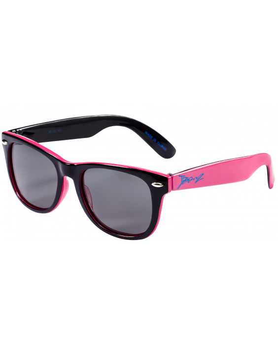 Banz - UV-beschermende zonnebril voor kinderen - Dual - Zwart/Roze