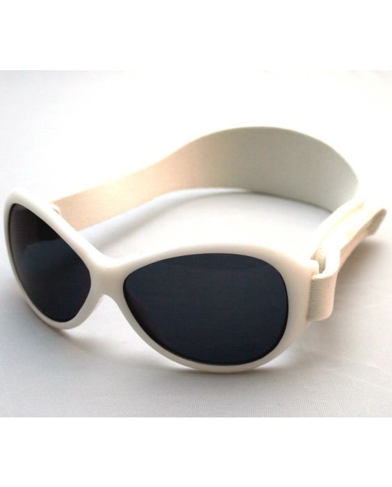 Banz - UV-beschermende zonnebril voor kinderen - Retro - Wit