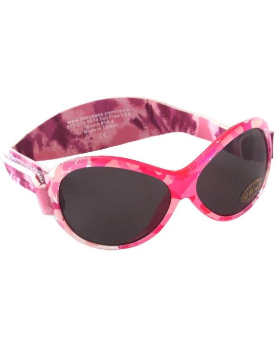 Banz - UV-beschermende zonnebril voor kinderen - Retro - Roze Diva