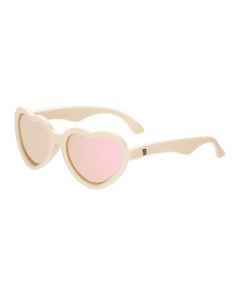 Babiators - UV-zonnebril voor kinderen - Heart - Gepolariseerd - Sweet Cream