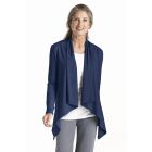 Coolibar - UV Sun Wrap Vest voor dames - Marietas - Navy