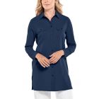 Coolibar - UV Blouse voor dames - Santorini Tunic Blouse - Navy