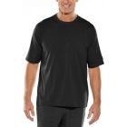Coolibar - UV-shirt voor heren - Korte mouw - Morada Everyday - Effen - Zwart  