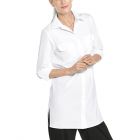Coolibar - UV Blouse voor dames - Santorini Tunic Blouse - Wit