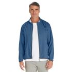Coolibar - Opbergbaar UV Zonnejack voor heren - Arcadia - Navy