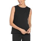 Coolibar - UV Tank Top voor dames - St. Tropez Swing - Zwart