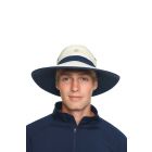 Coolibar - UV-golfhoed voor volwassenen - Matchplay - Steengrijs/Navy