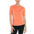 Coolibar - UV Zwemshirt voor dames - Hightide - Zacht Koraal