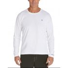 Coolibar - UV zwemshirt lange mouwen heren - wit