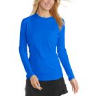 Coolibar - UV Zwemshirt voor dames - Longsleeve - Hightide - Baja Blauw