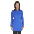 Coolibar - UV-zwemshirt dames - Kobalt blauw