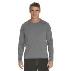 Coolibar - UV zwemshirt lange mouwen heren - grijs