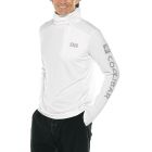 Coolibar - UV Zwemshirt met capuchon voor heren - Andros - Wit