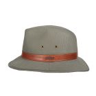 Hatland - UV Bucket hoed voor heren - BushWalker - Olijfgroen