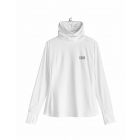 Coolibar - UV Zwemshirt met halsbescherming voor dames - Paros - Wit