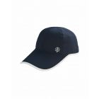 Coolibar - UV Sportcap voor kinderen - Lenny - Navy/Wit