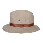 Hatland - UV Bucket hoed voor heren - BushWalker - Beige