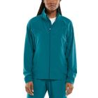 Coolibar - UV-sportjack voor dames - Sprinter - Effen - Teal Lagoon
