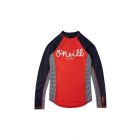 O'Neill - UV Zwemshirt voor meisjes - Longsleeve - Skins - Koraalrood