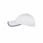 Hatland - UV-Baseball pet voor volwassenen - Apollo - Wit