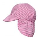 Snapper Rock - UV Zonnecap voor meisjes - Gestreept - Framboos