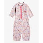 Billabong - UV-rashguard voor baby's - Korte mouw - Billie logo combi - Bloemen