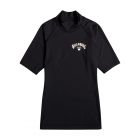 Billabong - UV-rashguard voor dames - Korte mouw - Design - Zwarte Kiezel