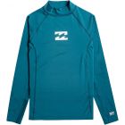 Billabong - UV-Rashguard voor jongens met lange mouwen - Waves All Day - UPF50+ - Marine