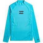 Billabong - UV-Rashguard voor jongens met lange mouwen - Waves All Day - UPF50+ - Helderblauw