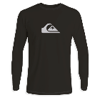Quiksilver - UV-Zwemshirt met lange mouwen voor mannen - Solid - Zwart