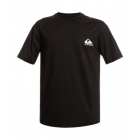 Quiksilver - UV-Zwemshirt met korte mouwen voor mannen - Logo - Zwart