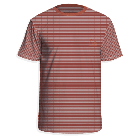 Quiksilver - UV-Zwemshirt met korte mouwen voor mannen - Gestreept - Rood