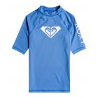 Roxy - UV Rashguard voor meisjes - Whole Hearted - Korte mouw - Regatta blauw