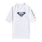 Roxy - UV Rashguard voor meisjes - Whole Hearted - Korte mouw - Bright White