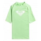 Roxy - UV Rashguard voor meisjes - Whole Hearted - Korte mouw - UPF50 - Pistachio Green
