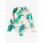 Roxy - Zwempak voor meisjes - Paradisiac Island - Lange mouw - Mint Tropical Trails