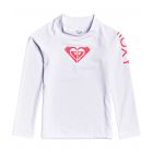 Roxy - UV Zwemshirt voor jonge meisjes - Longsleeve - Whole Hearted - Helder Wit