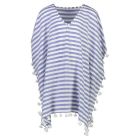 Snapper Rock - Kaftan voor meisjes - Gestreept - Navy/Wit