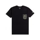 Billabong - UV Zwemshirt voor heren - Korte mouw - Team Pocket - Zwart