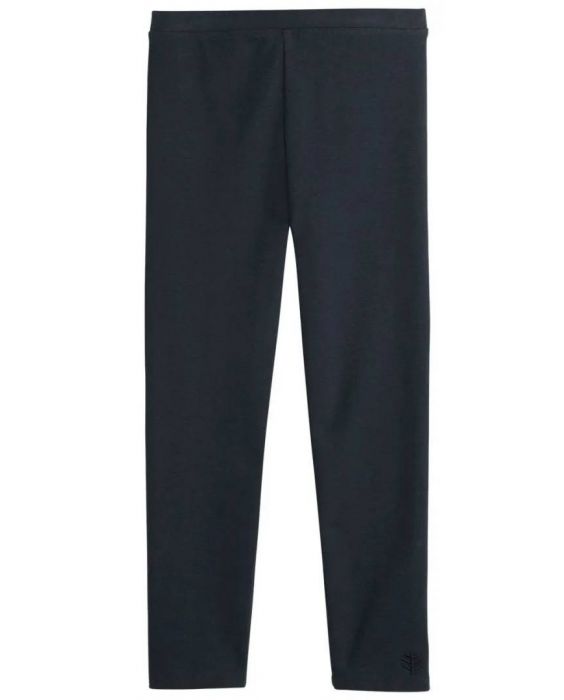 Coolibar - UV-zomerlegging voor meisjes - Monterey - Effen - Navy