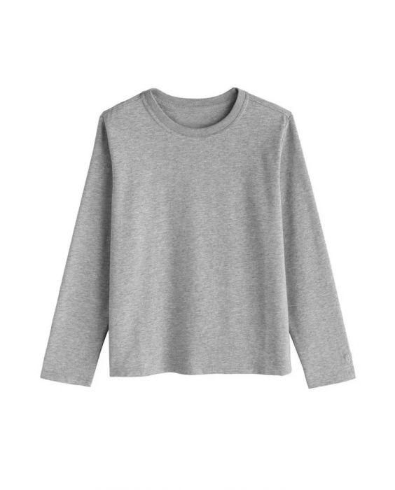 Coolibar - UV-shirt voor kinderen - Lange mouw - Coco Plum Everyday - Heather - Grijs