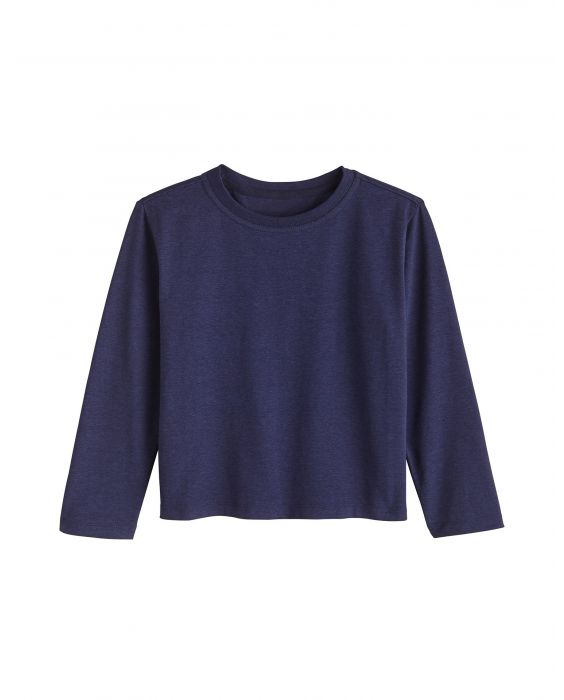 Coolibar - UV Shirt voor peuters - Longsleeve - Coco Plum - Navy