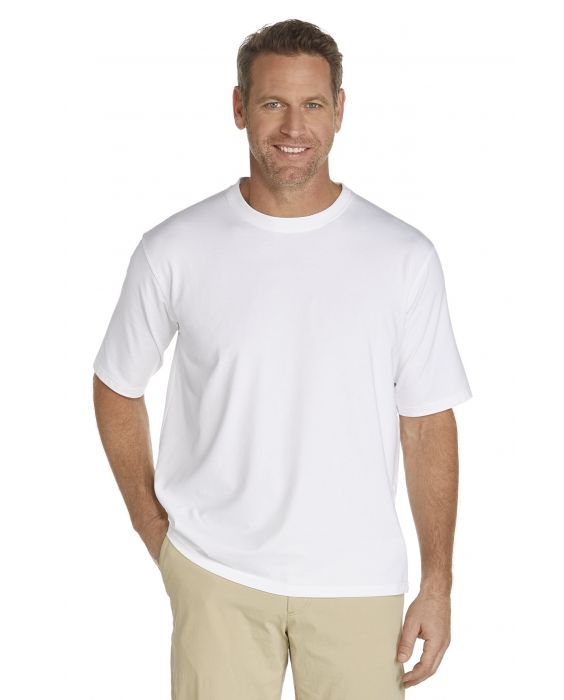 Coolibar - UV shirt heren - wit