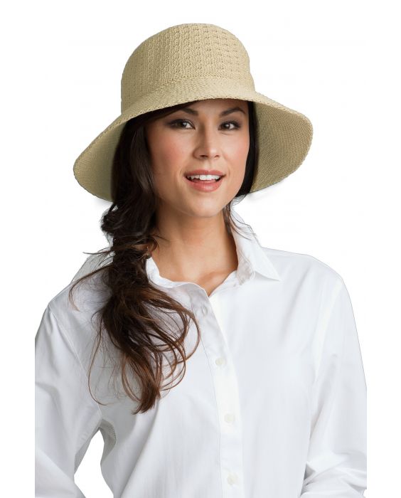 Coolibar - UV Marina zonnehoed voor dames - Natural