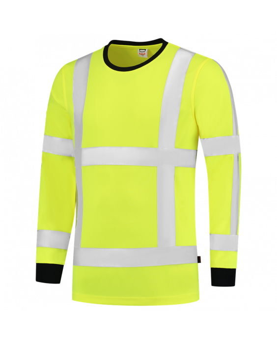 Tricorp - Shirt RWS Longsleeve Voor Volwassenen - Birdseye - Geel