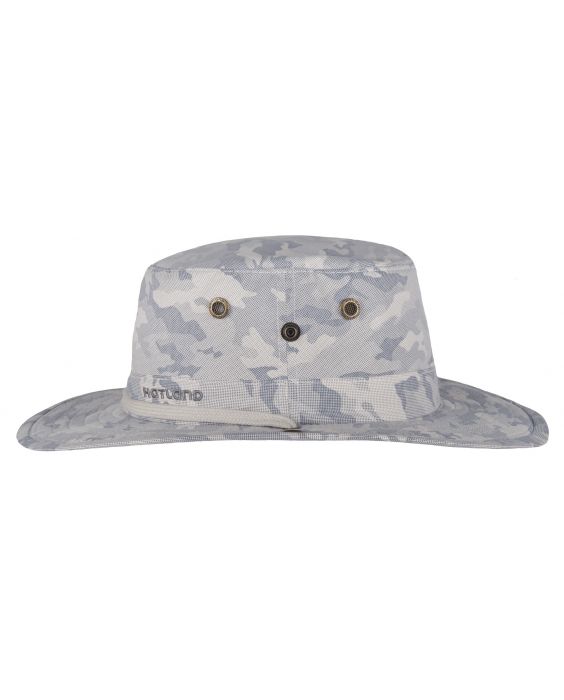 Hatland - UV Boonie hoed voor heren - Vandiver - Camouflage Grijs